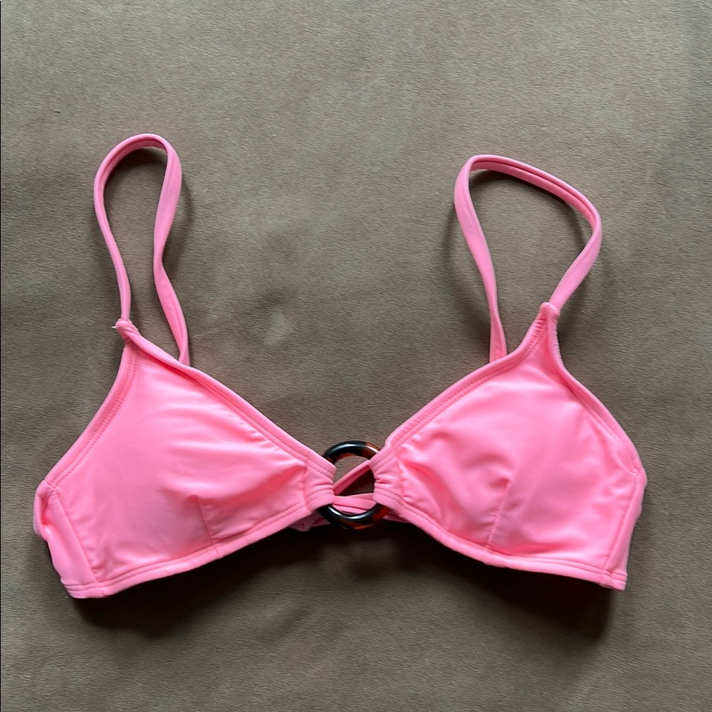 Hot pink bikini top